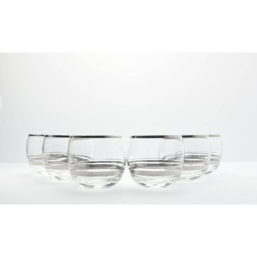 1950s Dorthy Thorpe Mid-century Vintage 7-Piece Martini Pitcher Roly Poly Set - Picture 4 of 11